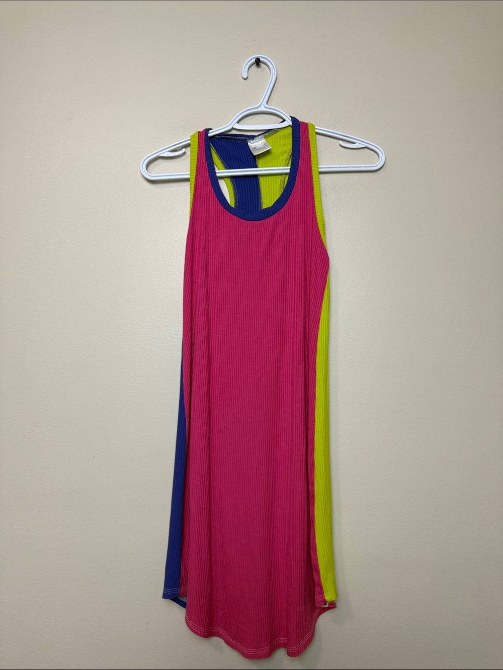 Bear and Roo handmade Sleeveless Colorblock Tank Dress size XS